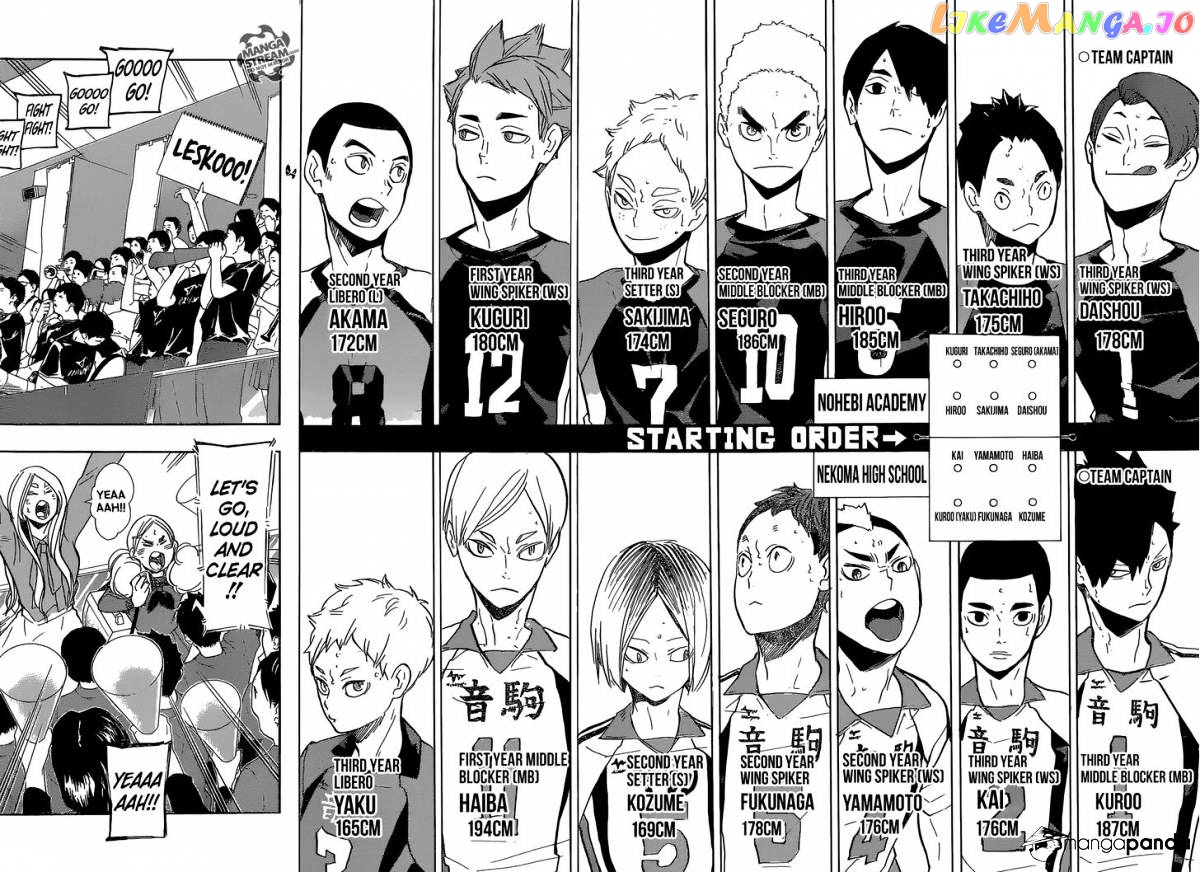 Haikyuu!!, Chapter 196 image 16